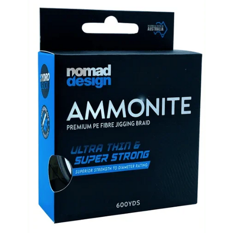 Nomad Design Ammonite Jigging Braid 600yds - Addict Tackle