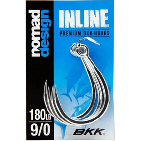 Nomad Design BKK Inline Eye Single Hooks - Addict Tackle