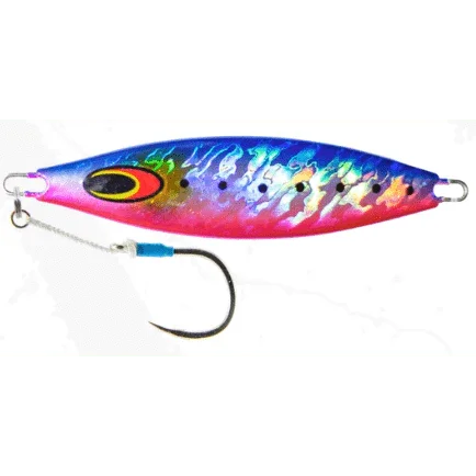 Nomad Design The Buffalo 180g Slow Pitch Jig | Center Balanced, 6.25oz, For Tuna & Pelagics, With BKK Hooks