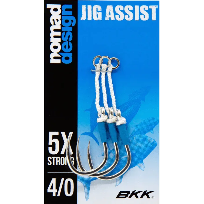 Nomad Design Jig Assist Hooks 5x Strong - Addict Tackle