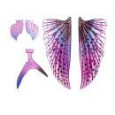 Nomad Design Slipstream Flying Fish 140 - Wing Sets - Addict Tackle