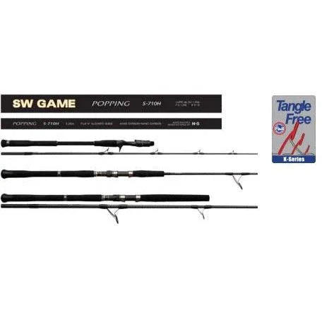 N.S SW Game Slow Pitch Jigging Rod - Addict Tackle