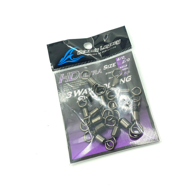 Oceans Legacy 3 Way Rolling Swivel by oceans legacy at Addict Tackle