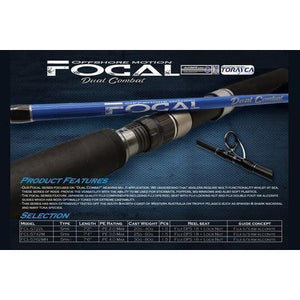 Oceans Legacy Focal Spin Rod by Oceans Legacy at Addict Tackle