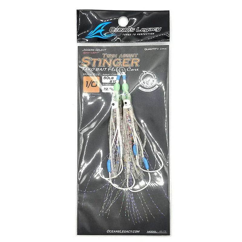 Oceans Legacy 4/0 Stinger Twin Assist Tako Bait - Addict Tackle