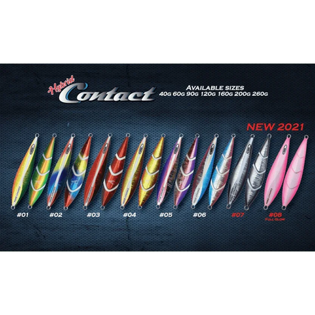 Oceans Legacy Contact Jig Rigged Metal Jig 120 Grams - Addict Tackle