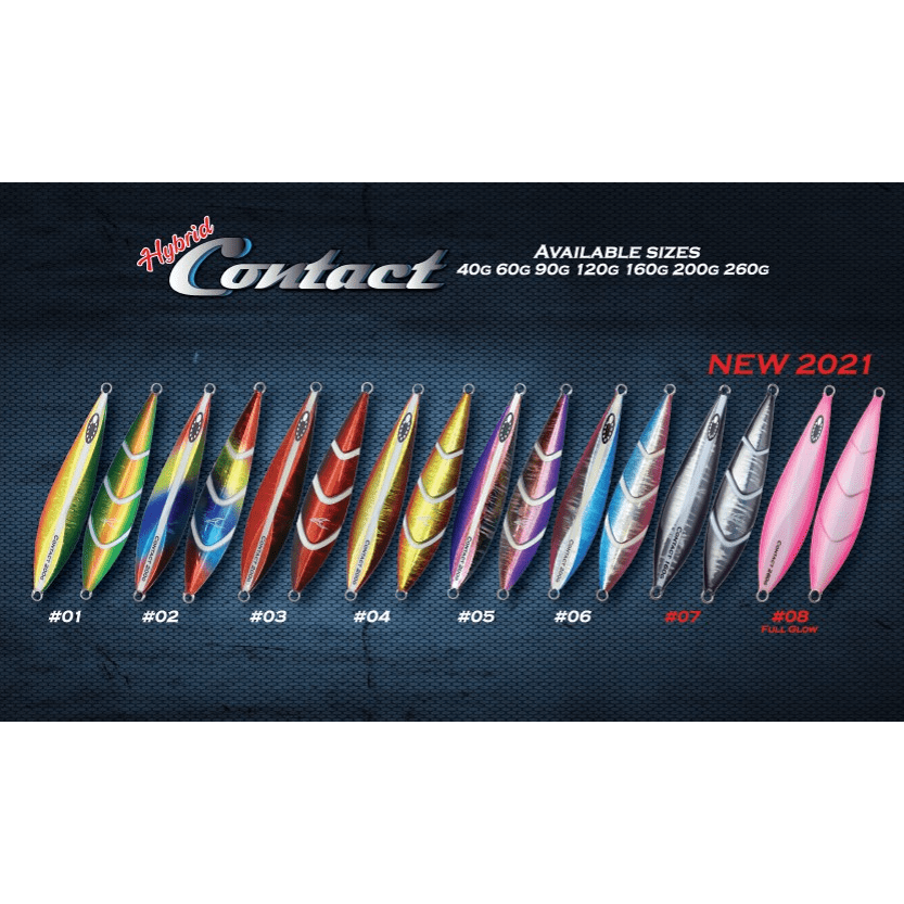 Oceans Legacy Contact Jig Rigged Metal Jig 60 Grams - Addict Tackle