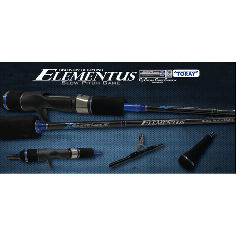 Oceans Legacy Elementus Slow Pitch Spin Jigging Rod - Addict Tackle