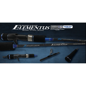 Oceans Legacy Elementus Slow Pitch Spiral Guide Overhead Jigging Rod - Addict Tackle