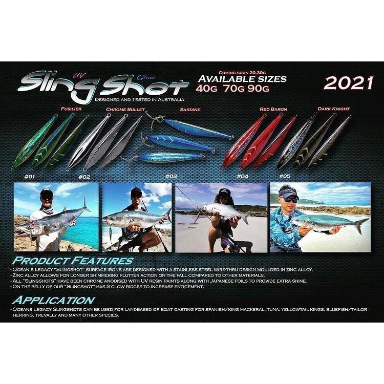 Oceans Legacy Sling Shot Lure 40g - Addict Tackle