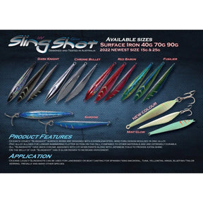 Oceans Legacy Sling Shot Lure 90g - Addict Tackle