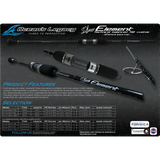Oceans Legacy Slow Element Overhead Jigging Rod - Addict Tackle