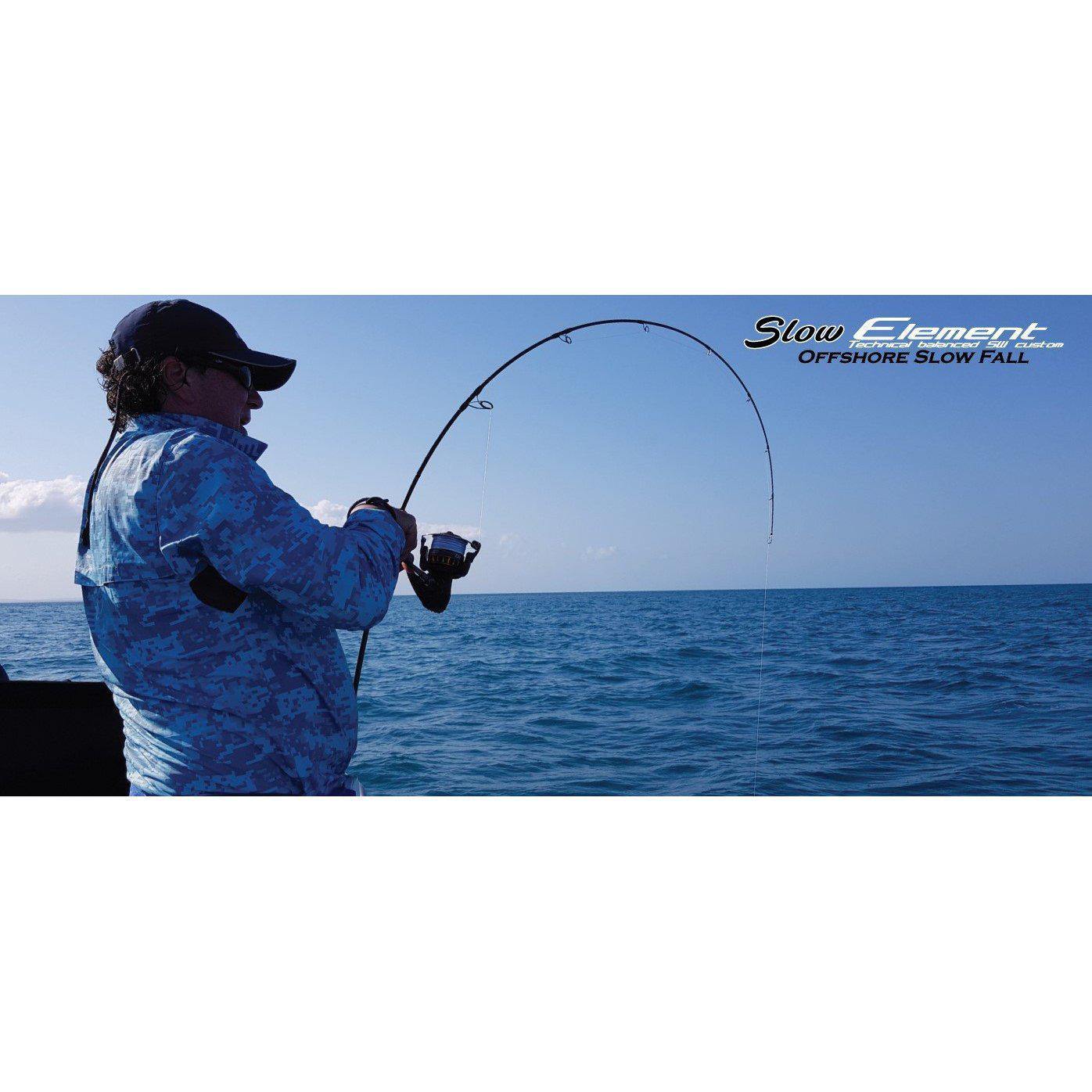 Oceans Legacy Slow Element Spin Rod - Addict Tackle