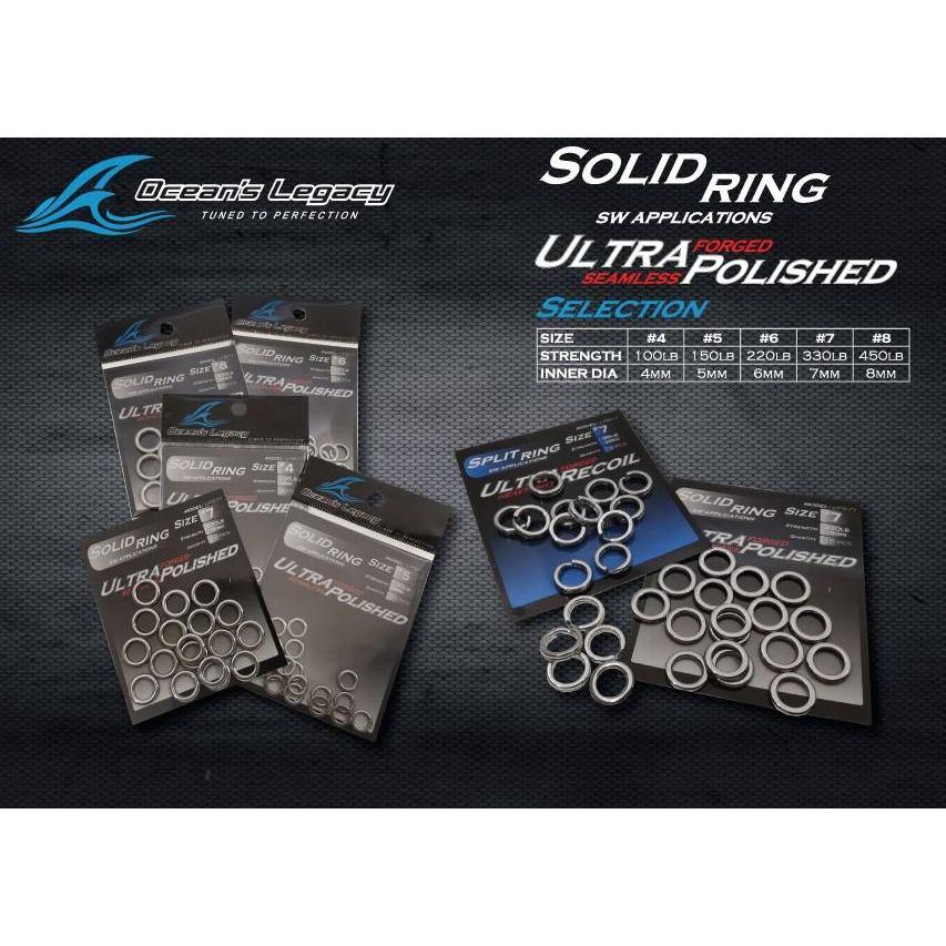 Oceans Legacy Solid Rings by Oceans Legacy at Addict Tackle