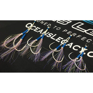 Oceans Legacy Stinger Twin Assist Jigging Hooks by oceans legacy at Addict Tackle