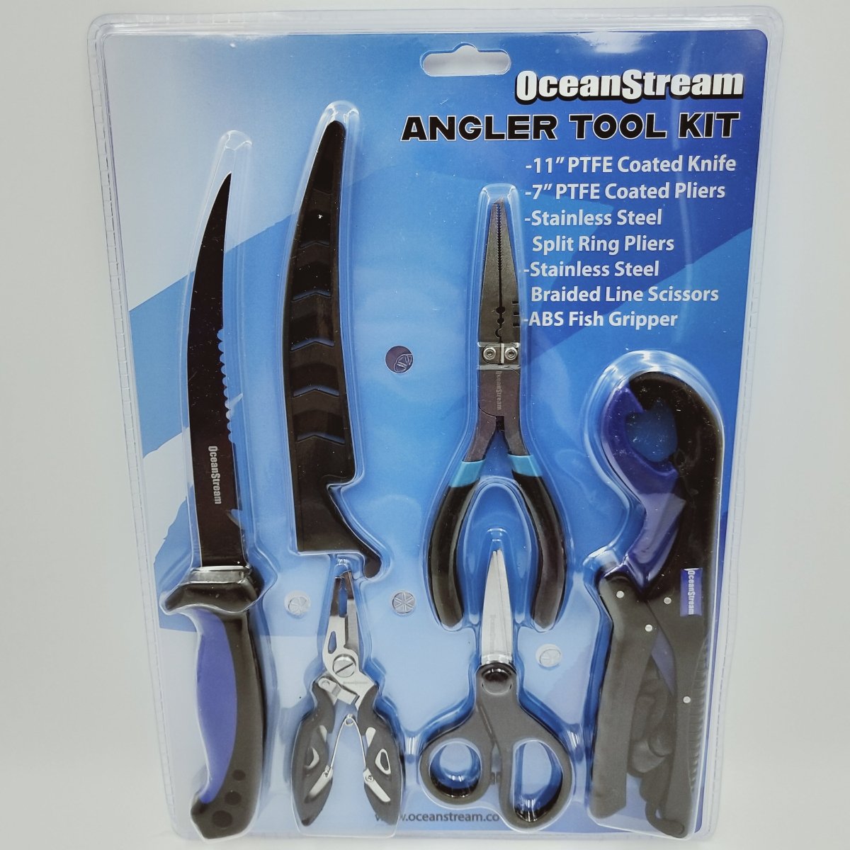 OceanStream 5pc Angler Tool Kit - Addict Tackle