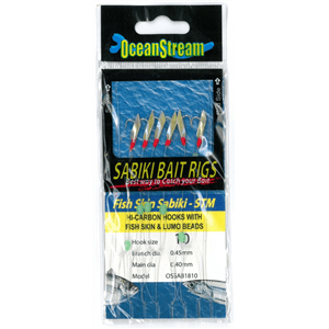OceanStream Sabiki Fish Skin Rigs - Addict Tackle