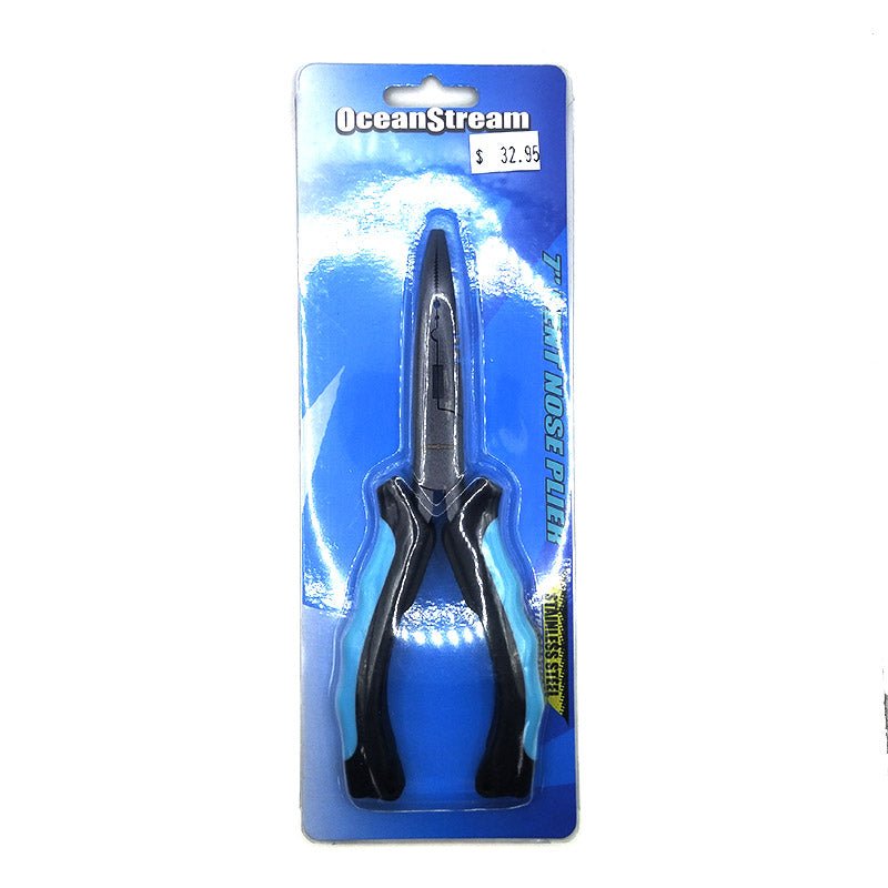 OceanStream Stainless Steel Bent Nose Pliers - Addict Tackle