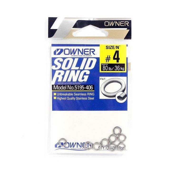 Owner 5195 Solid Rings by Owner at Addict Tackle