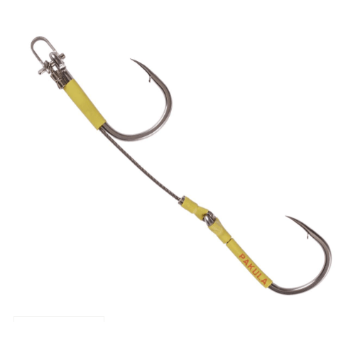 Pakula Dojo Shackle Twin Hook Rig Heavy - Addict Tackle