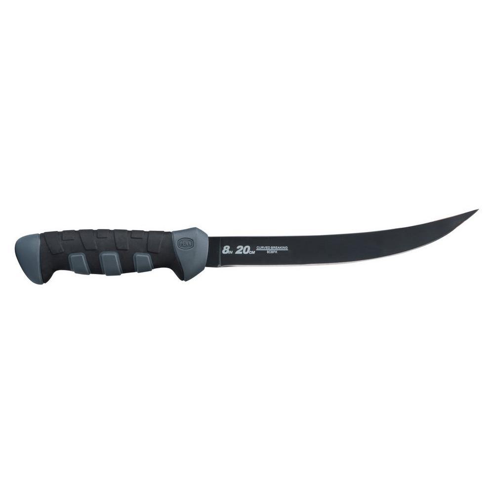 Penn 8&#39; Curved Breaking Fillet Knife With Sheath by Penn at Addict Tackle