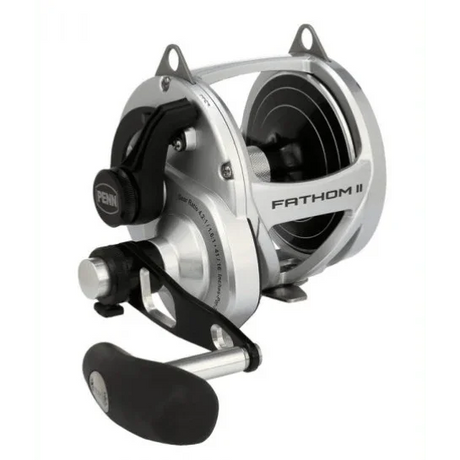 Penn 2022 Fathom II Lever Drag 2 Speed Overhead Reel - Addict Tackle