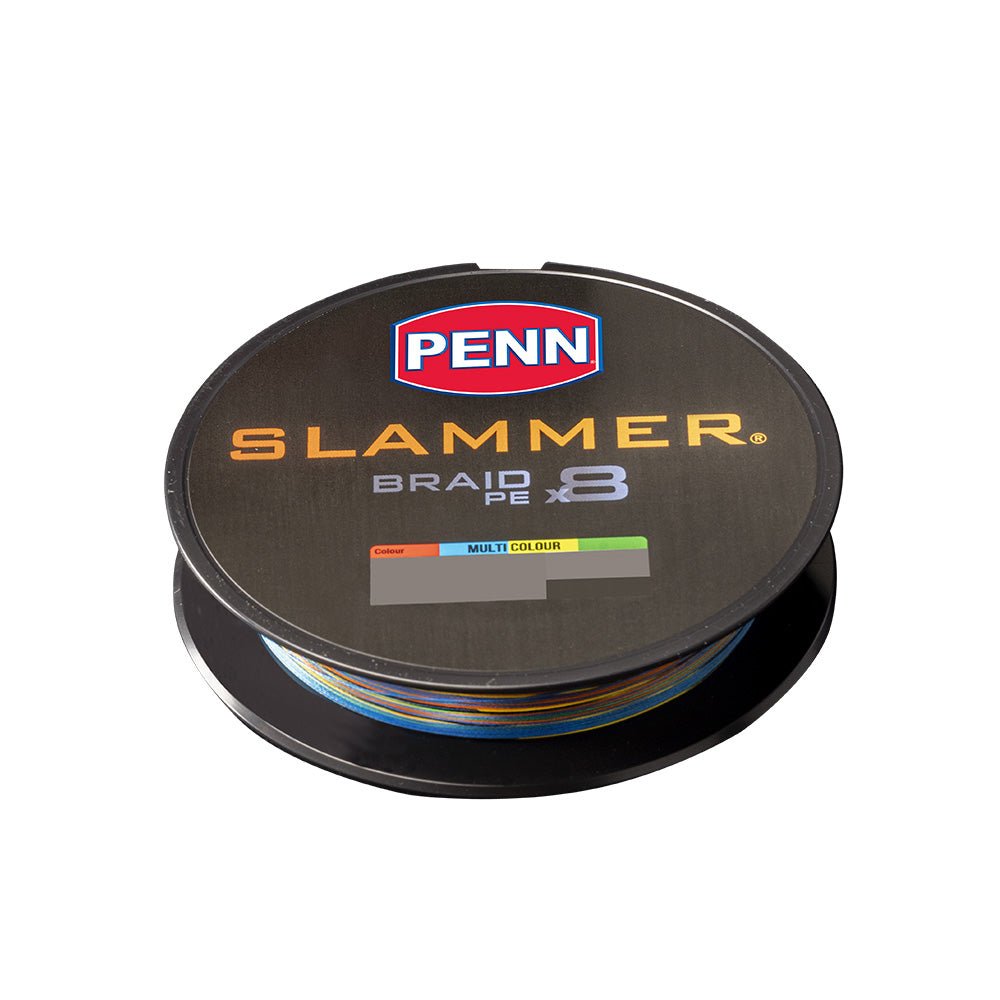 Penn Slammer Multi Colour Braid 400m - Addict Tackle
