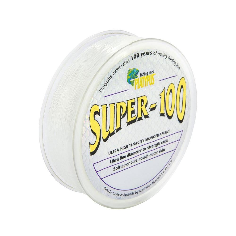 Platypus Platinum Super 100 Mono Fishing Line - 300m by Platyus at Addict Tackle