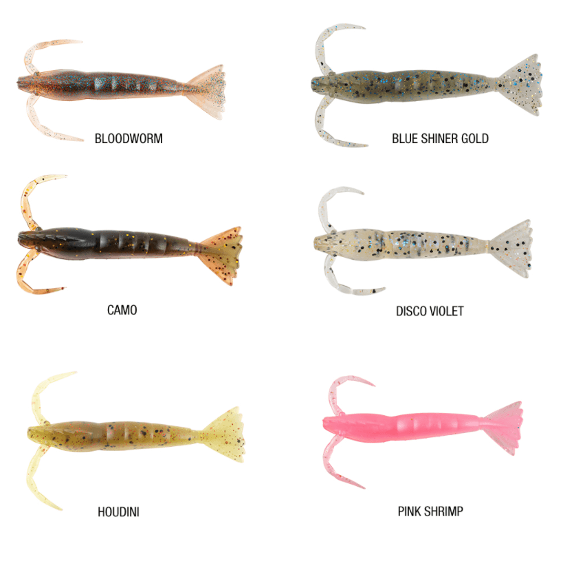 Berkley Powerbait Power Shrimp 4inch by Berkley at Addict Tackle