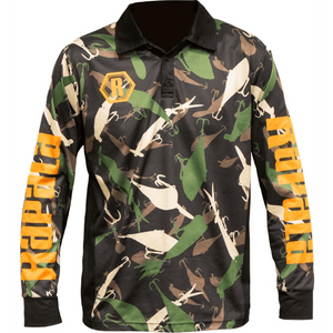 Rapala Tournament Fishing Jersey Camo - Addict Tackle