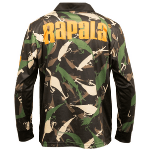 Rapala Tournament Fishing Jersey Camo - Addict Tackle