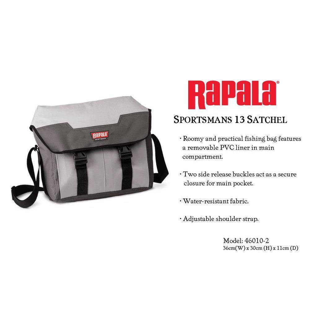 Rapala Sportsman&#39;s Satchel 13 by Rapala at Addict Tackle