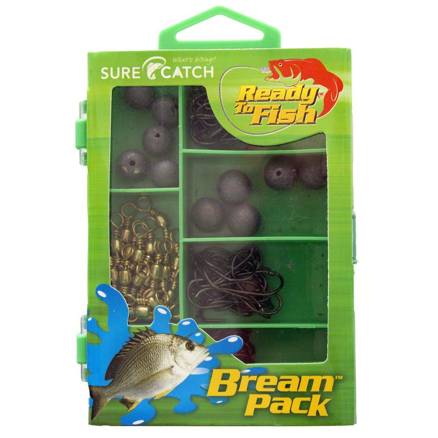 Sure Catch Ready To Fish Pack Bream Tackle Box - Addict Tackle