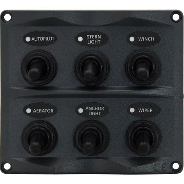 Relaxn Water Resistant 6 Switch Panel by Relaxn at Addict Tackle