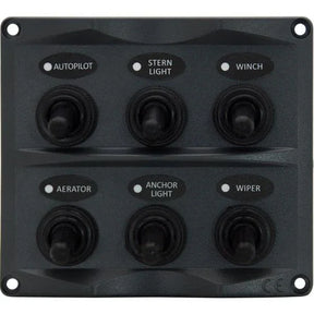 Relaxn Water Resistant 6 Switch Panel by Relaxn at Addict Tackle