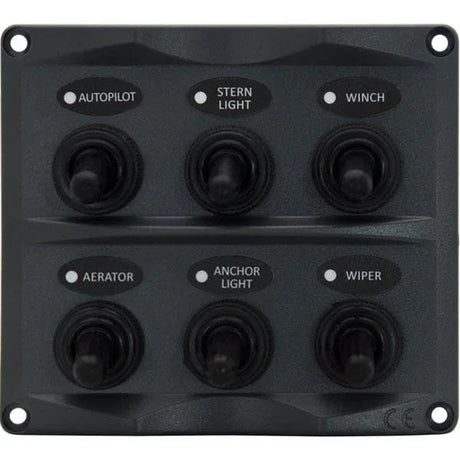 Relaxn Water Resistant 6 Switch Panel by Relaxn at Addict Tackle