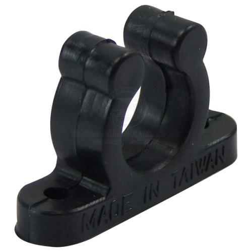Black Tube Clip 40mm - Addict Tackle