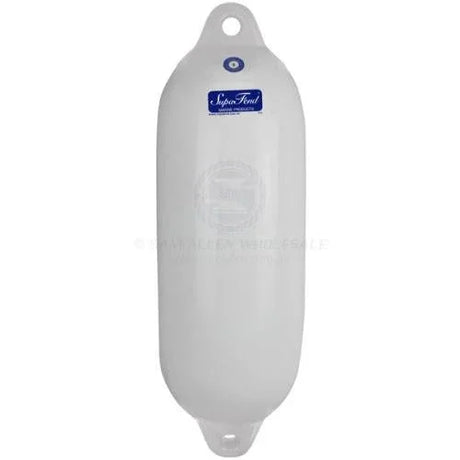 SUPAFEND PVC BOAT FENDERS 800x260 White - Addict Tackle