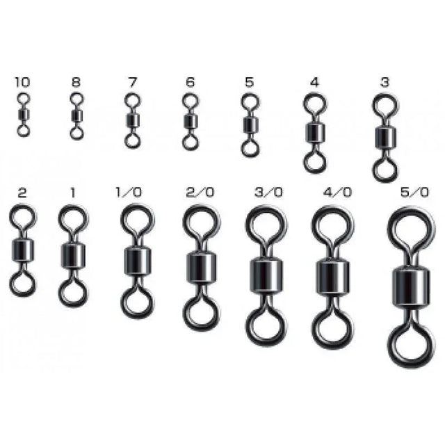 Sasame Rolling Swivels - Red by Sasame at Addict Tackle