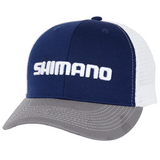Shimano Corporate Platinum Trucker Caps - Addict Tackle