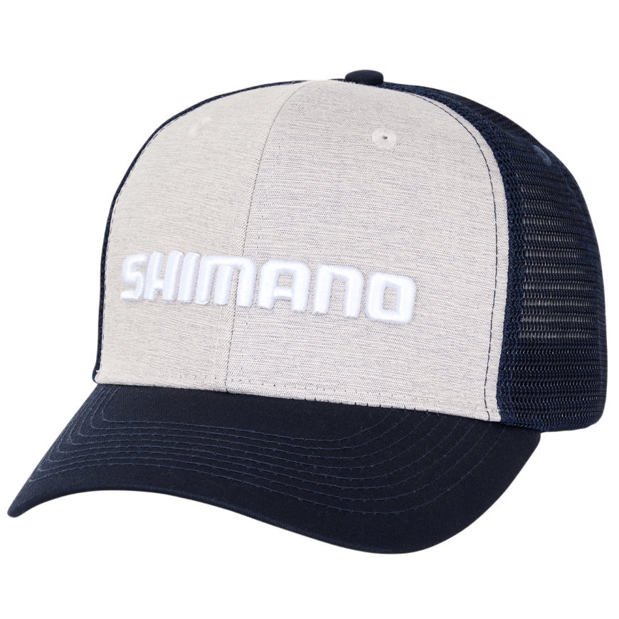 Shimano Corporate Platinum Trucker Caps - Addict Tackle