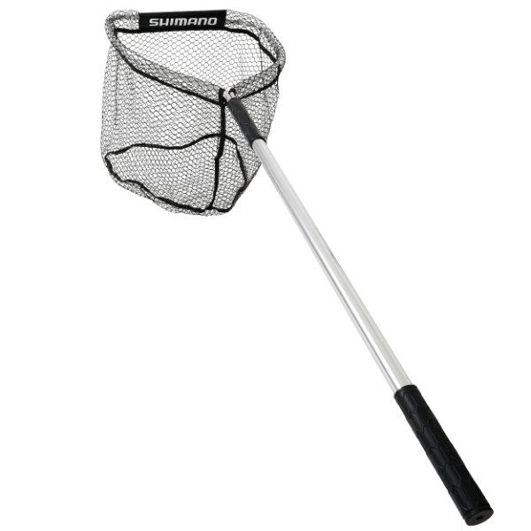 Shimano Large Wide Silicon Mesh 1000 Landing Net - Addict Tackle
