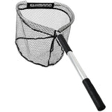 Shimano Small Wide Silicon Mesh 500 Landing Net - Addict Tackle