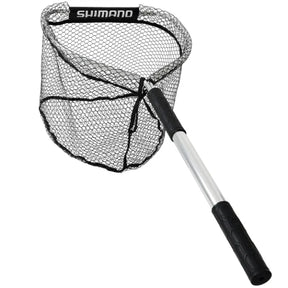 Shimano Small Wide Silicon Mesh 500 Landing Net - Addict Tackle