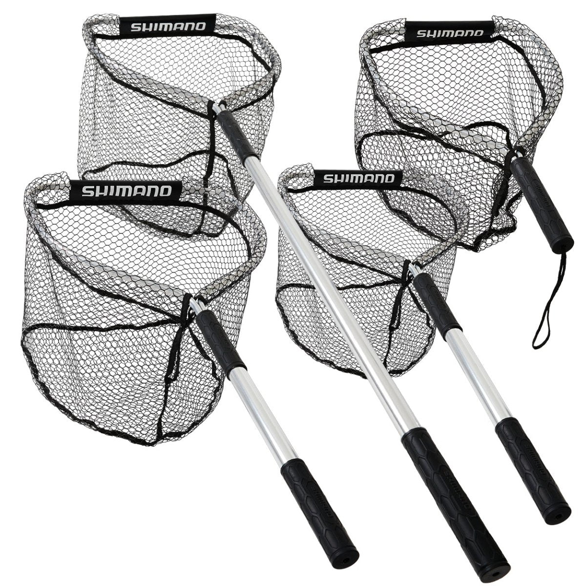 Shimano X Large Wide Silicon Mesh 1000 Landing Net - Addict Tackle