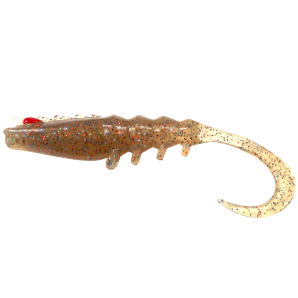 Squidgies Prawn Wriggler Tail Soft Plastics 95mm - Addict Tackle