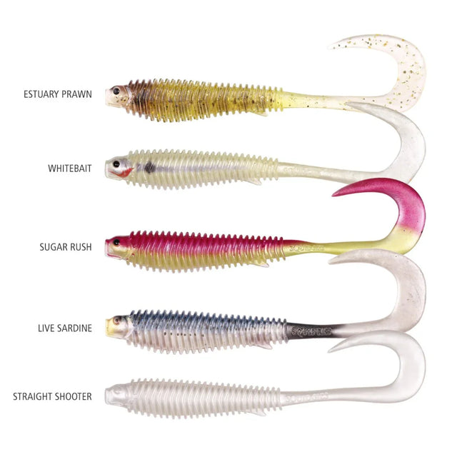 Squidgies Reef Wriggler Soft Plastics 175mm - Addict Tackle