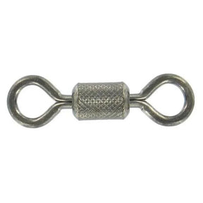Shogun Black Rolling Swivels - 50 pack by Shogun at Addict Tackle