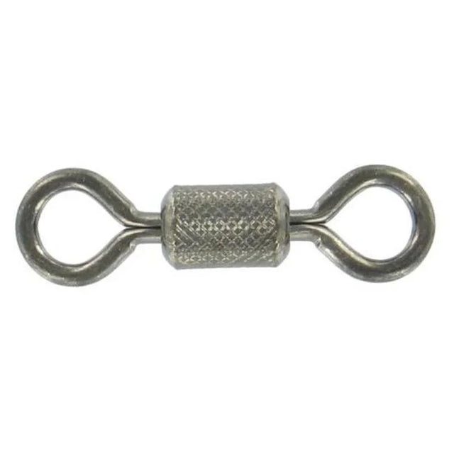 Shogun Black Rolling Swivels - 50 pack by Shogun at Addict Tackle