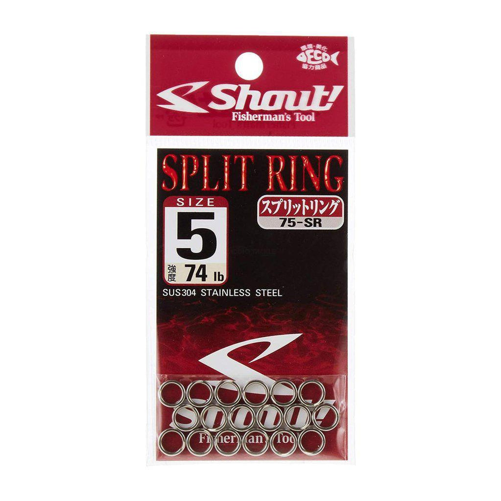 Shout Split Rings 75-SR by Shout at Addict Tackle